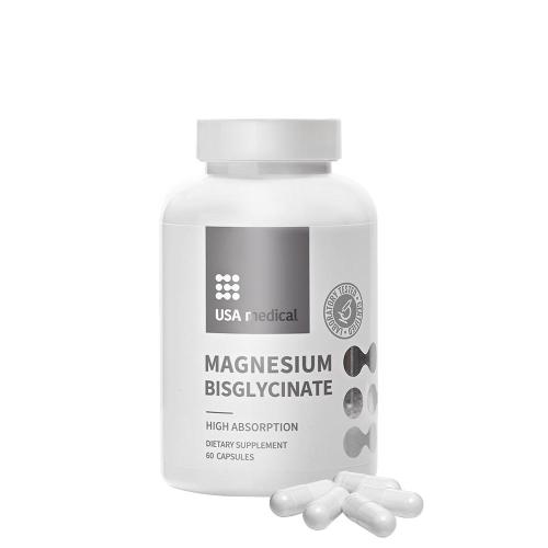 USA medical Magnesium Bisglycinate (60 Kapseln)