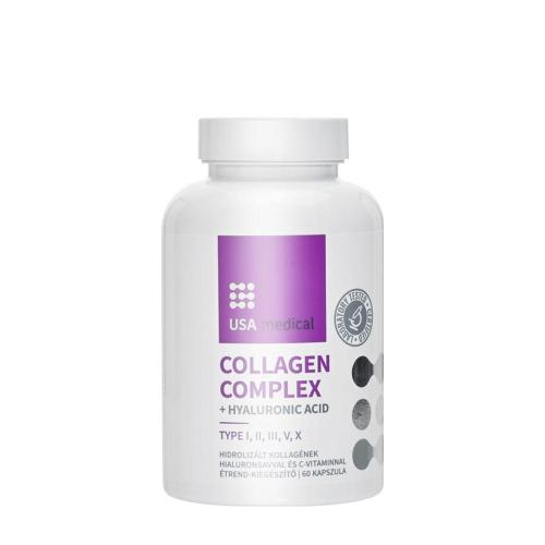 USA medical Collagen Complex - Kollagenkapsel mit 5 Kollagentypen (60 Kapseln)