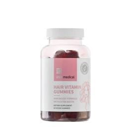 USA medical HAIR VITAMIN GUMMIES (60 Gummibonbons, Himbeere)