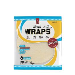   Nanosupps Protein Wrap - Wheat Flour tortilla (240 g, Natürlich)