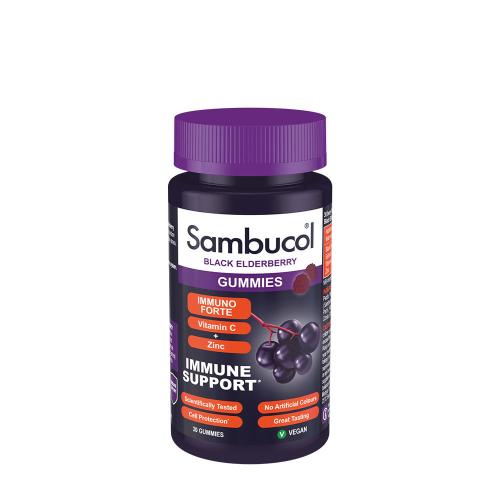 Sambucol Immuno Forte Gummies (30 Gummibonbons, Schwarzer Holunder)