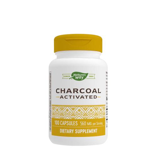 Natures Way Activated Charcoal (100 Kapseln)