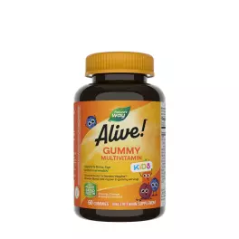   Nature's Way Alive!® Kids Multivitamin Gummy (60 Gummibonbons, Kirsche, Orange & Traube)