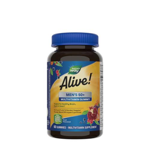 Natures Way Alive!® Men’s 50+ Gummy Multivitamin (60 Gummibonbons)