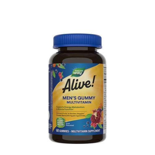 Natures Way Alive!® Men’s Gummy Multivitamin (60 Gummibonbons, Frucht)