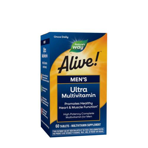 Natures Way Alive!® Men’s Ultra Multivitamin (60 Tabletten)