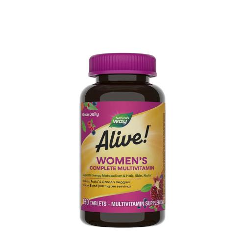 Natures Way Alive!® Women's Complete Multivitamin (130 Tabletten)