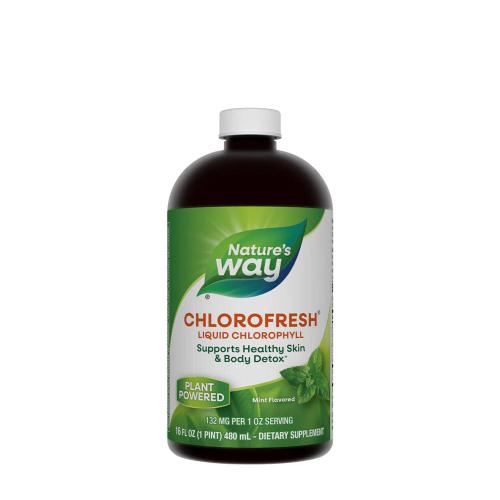 Natures Way Chlorofresh® Liquid Chlorophyll (480 ml, Minze)