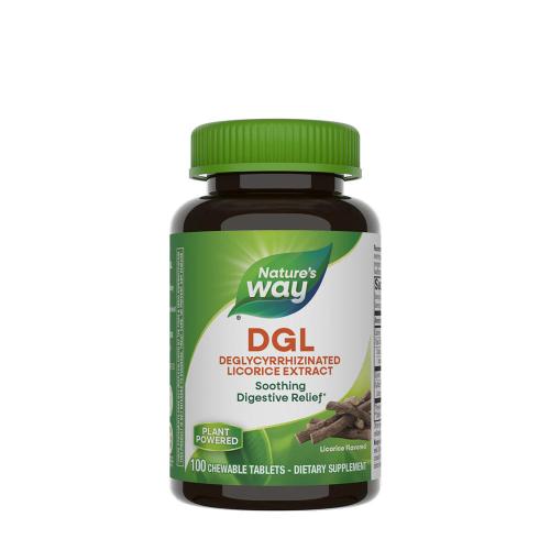 Natures Way DGL (100 Kautabletten, Licorice Fruit)