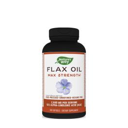 Nature's Way Flax Oil Max Strength (200 Weichkapseln)