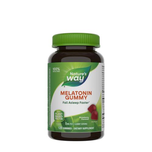 Natures Way Melatonin Gummies (120 Gummibonbons, Erdbeere)