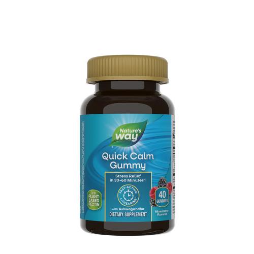 Natures Way Quick Calm Gummy (60 Gummibonbons, Beere)