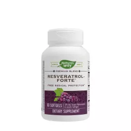Nature's Way Resveratrol-Forte® (60 Weichkapseln)
