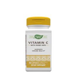 Nature's Way Vitamin C with Rose Hips (100 Kapseln)