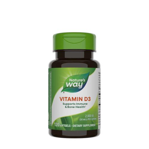 Natures Way Vitamin D3 (120 Weichkapseln)