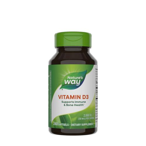 Natures Way Vitamin D3 (240 Weichkapseln)