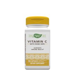 Nature's Way Vitamin C with Rose Hips (100 Kapseln)