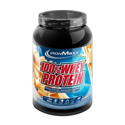 Ironmaxx IRONMAXX 100% WHEY PROTEIN (900g apple cinnamon) (900 g, Gesalzenes Karamell)