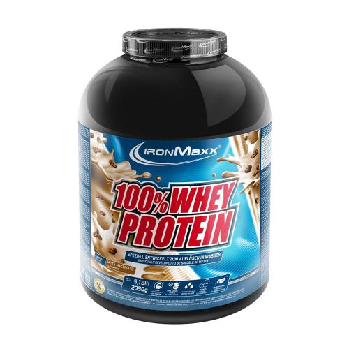 Ironmaxx IRONMAXX 100% WHEY PROTEIN (900g apple cinnamon) (2350 g, Latte Macchiato)