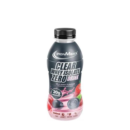 Ironmaxx IRONMAXX CLEAN WHEY ISOLATE ZERO RTD (500g wildberries) (500 ml, Wilde Beere)