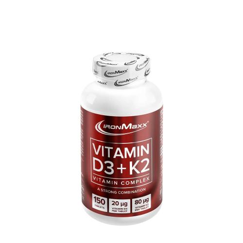 Ironmaxx Vitamin D3 + K2 (150 Tabletten)