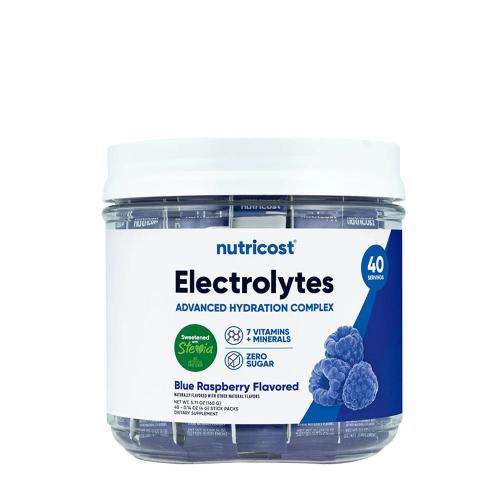 Nutricost Electrolytes Hydration Stick Packs (156 g, Blaue Himbeere)