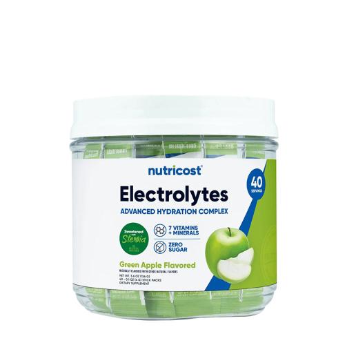 Nutricost Electrolytes Hydration Stick Packs (156 g, Grüner Apfel)