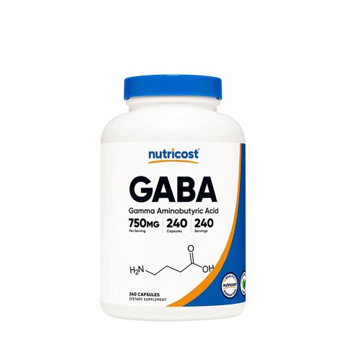 Nutricost GABA 750 mg (240 Kapseln)