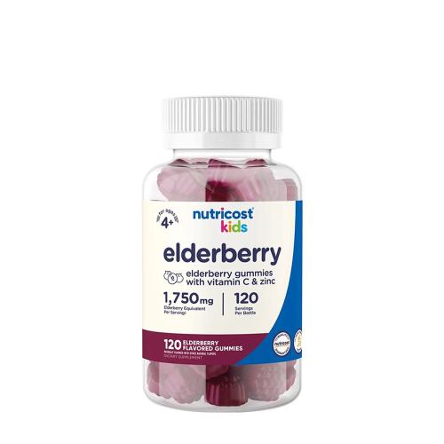 Nutricost Kids Elderberry Gummies (120 Gummibonbons)