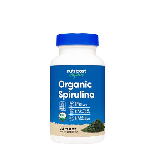 Nutricost Organic Spirulina  (240 Tabletten)