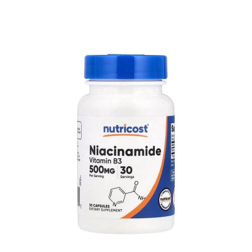 Nutricost Vitamin B3 Niacinamide 500 mg (30 Kapseln)