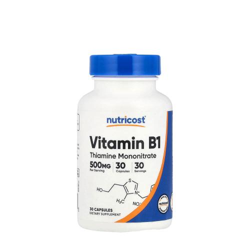 Nutricost Vitamin B1 Thiamine 500 mg  (30 Kapseln)