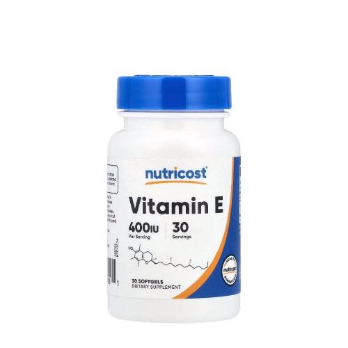 Nutricost Vitamin E 400 IU (30 Weichkapseln)