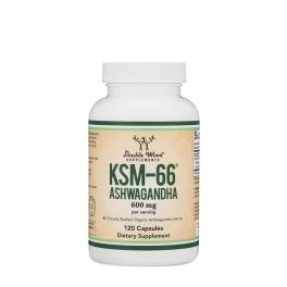   Double Wood Supplements KSM-66 Ashwaganda 600 mg (120 Kapseln)