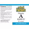 Natural Factors Vitamin A 10,000 IU (90 Weichkapseln)