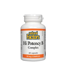   Natural Factors NATURAL FACTORS HI POTENCY B COMPLEX 50MG (60 CAPSULES) (60 Kapseln)