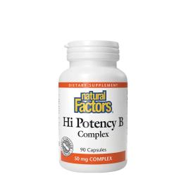   Natural Factors NATURAL FACTORS HI POTENCY B COMPLEX 50MG (60 CAPSULES) (90 Kapseln)