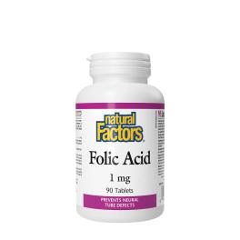 Natural Factors Folic Acid 1 mg (90 Tabletten)