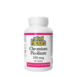 Natural Factors Chromium Picolinate 250 mcg (90 Tabletten)