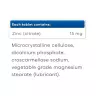 Natural Factors Zinc Citrate 15 mg (90 Tabletten)