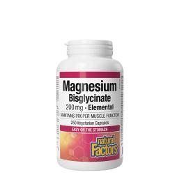   Natural Factors NATURAL FACTORS MAGNESIUM BISGLYCINATE 200 MG (120 VEGETARIAN CAPSULES) (250 Kapseln)