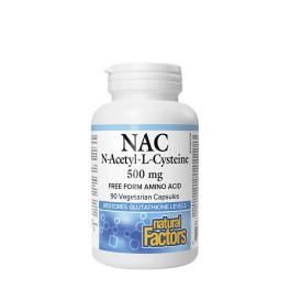   Natural Factors N-Acetyl-L-Cysteine Amino Acid 500 mg (90 Kapseln)