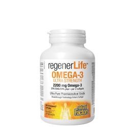   Natural Factors RegenerLife Omega-3 Ultra Strength 2200 mg  (90 Weichkapseln)