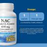 Natural Factors N-Acetyl-L-Cysteine Amino Acid (NAC) 600 mg (60 veg.Kapseln)