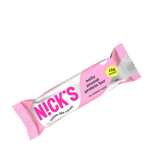 Nick's Salziger Erdnuss-Proteinriegel (50 g)