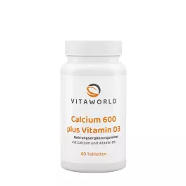 Vitaworld Calcium 600 plus vitamin D3 (60 Tabletten)