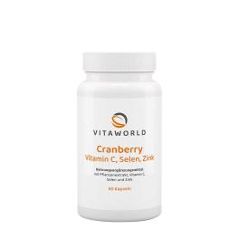 Vitaworld Cranberry Vit C + Selenium + Zinc (60 Kapseln)