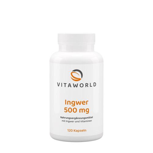 Vitaworld Ginger 500 mg (120 Kapseln)