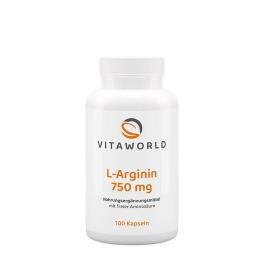 Vitaworld L-arginine 750 mg (100 Kapseln)