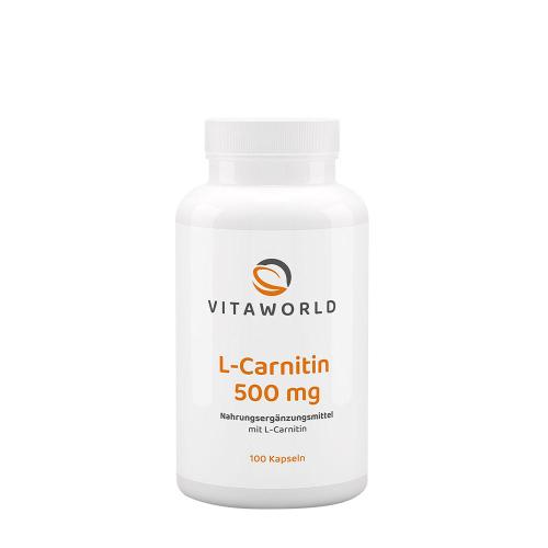 Vitaworld L-carnitine 500 mg (100 Kapseln)